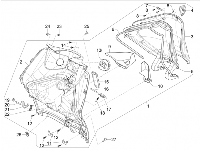 Ντουλαπάκι εμπρός - Προέκταση μάσκας